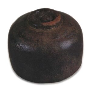 Chojiro Black Raku Chawan Oguro