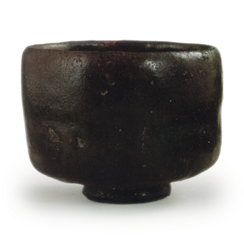 Chojiro Black Raku Chawan Toukabou