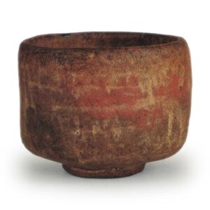 Chojiro Red Raku Chawan Jiroubou