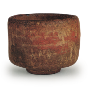 Chojiro Red Raku Chawan Jiroubou