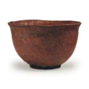 Chojiro Red Raku Chawan Dōjōji