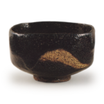 Donyu Black Raku Chawan Masu