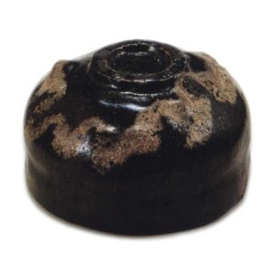 Donyu Black Raku Chawan Araiso