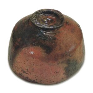 Donyu Red Raku Chawan Zeshiki