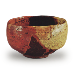 Donyu Red Raku Chawan Zeshiki