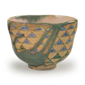 Ninsei Scales Wave Chawan