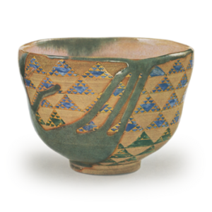 Ninsei Scales Wave Chawan