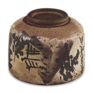 Kenzan Waterfall Landscape Chawan