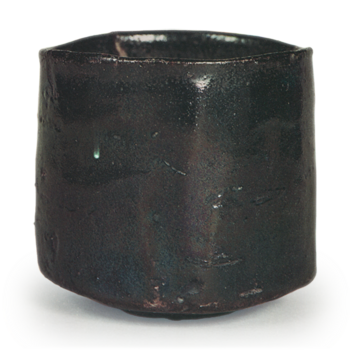 Setoguro Chawan Winter Night