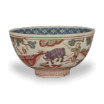 Akae (red painting) Yodoya gold-lined pattern Kumoya style