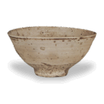 Hard-hand tea bowl, named Yurai