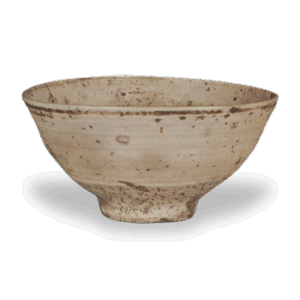 Hard-hand tea bowl, named Yurai