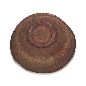 Persimmon stem, inscribed "Bishamon-do"