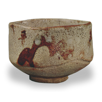 Shino, inscribed "AsaHagi"