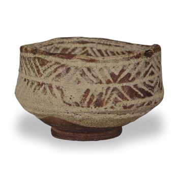 Nezumi Shino, inscribed "Sasawa"