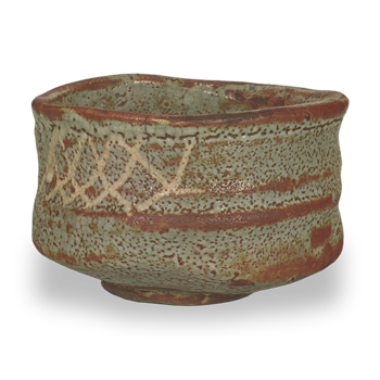 Nezumi Shino, inscribed "Yokokumo"