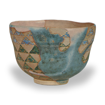 Ninsei inscribed "Rinmon Yakigiri"