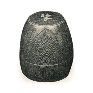 Grinder: Tekkagi, gold powder lettering Inscription: Kobori Enshu