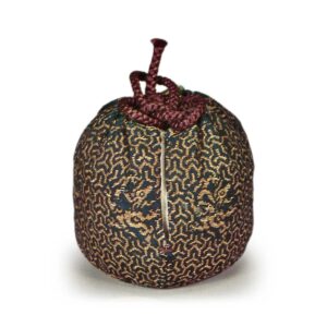 Navy blue Kenzan dragon pattern Kinran