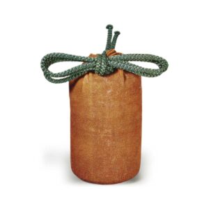 Hikiya-style cover, fusube leather