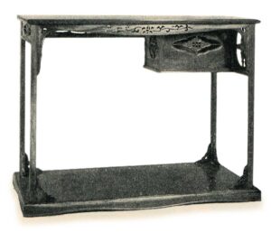 Chūjōan shelf: Made by Kōzashi-mono craftsman Kichibē