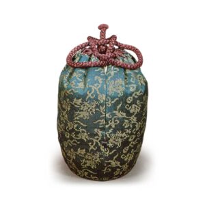 Navy-ground arabesque Donshu