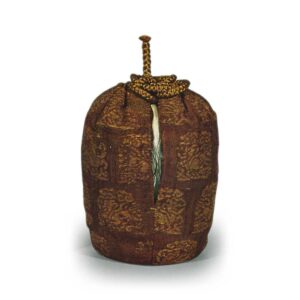 Purple Ground, Clay-Formed Flower Kirin