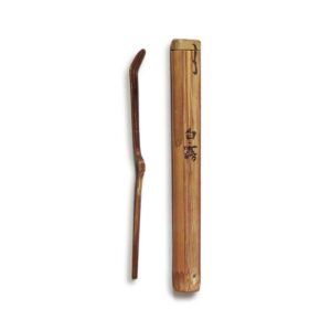 Chashaku (tea scoop), joint case, signed "Shiroro