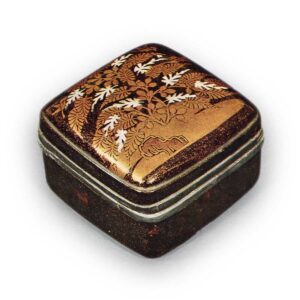 Kamakura Period Makie Lacquerware: Hagi Design