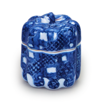 Auspicious Melon-Shaped Incense Box