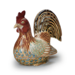 Ninsei, Colored-Glaze Chicken