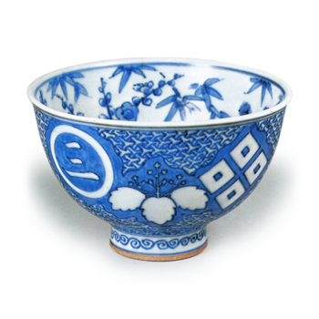 Shōzui-style Imitation Patterned Tea Bowl