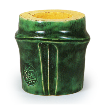 Bamboo Lid Rest for a Jiaozhi-style Incense Burner