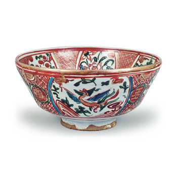 Wuzhou Red-Painted Imitation Bowl