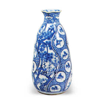 Tokkuri with Imitation Shōzui Twisted Pattern