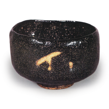 Black Tea Bowl, Inscription: “Shishi,” by Dōnyū