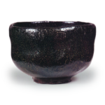 Black Tea Bowl, Inscription: “Inazuma,” by Dōnyū