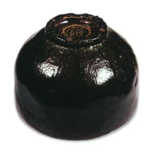 Black tea bowl, inscribed “Aoyama” and ‘Doiru’