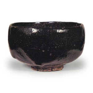 Black Tea Bowl, Inscription: “Kikyo,” by Doin