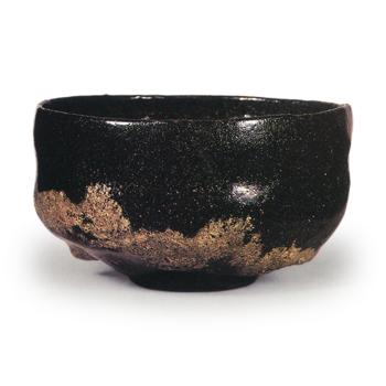 Black Tea Bowl, Inscribed “Araiso,” by Doin