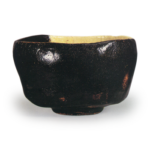 Asymmetrical Tea Bowl, Inscription: “Broken Window,” by Dan'nyu