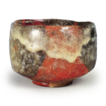 Red Tea Bowl by Kōnyū