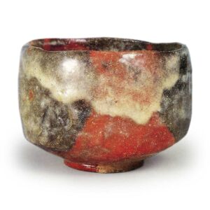 Red Tea Bowl by Kōnyū
