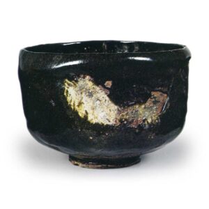Black Tea Bowl, Inscribed “Kōkakurō,” by Dōnyū