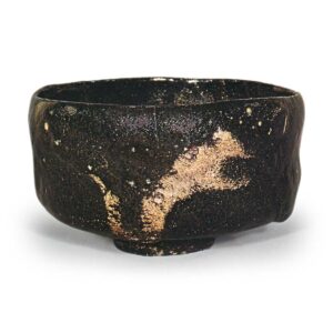 Black Tea Bowl, Inscription: “Zan-setsu,” by Dōnyū