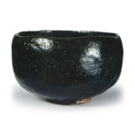 Black Tea Bowl, Inscribed “Kakuyama” by Dōnyū