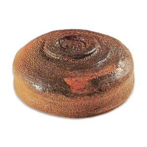 Akabira Tea Bowl, Inscribed “Hama,” by Dōnyū