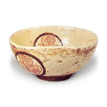 White-Glazed Imperial Crest Tea Bowl, Dōnyū