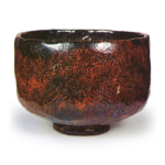 Black Tea Bowl, Inscribed “Shinonome,” by Ichinyu