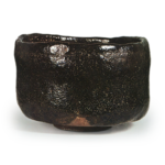 Black Tea Bowl, Inscription: “Hatsuyuki,” by Ichinyu
